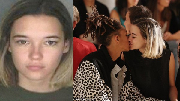 Jaden Smith and Sarah Snyder at NYFW