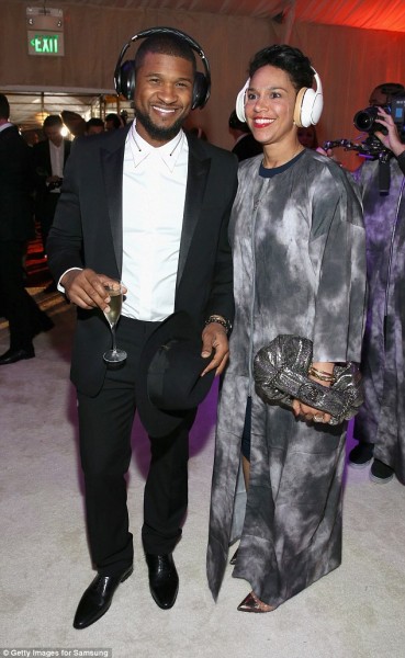 Usher and girlfriend Grace Migue