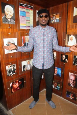 2face tells NET how he first came to Lagos. Photo: NET