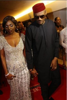 Annie and 2face Idibia