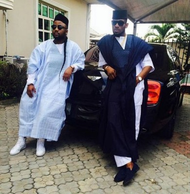 (Dbanj and Casper Nyovest. Photo: Filed)