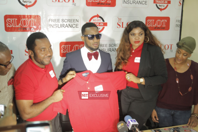 (Dbanj unveiled as SLOT Ambassador. Photo: NET)