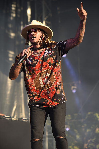 Future has been labeled the current reigning king of trap music. Credit: Getty Images