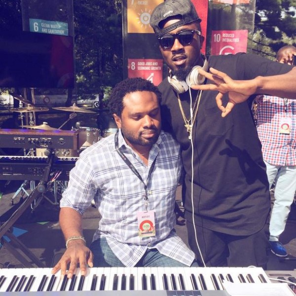 Ice Prince and Cobhams Asuquo