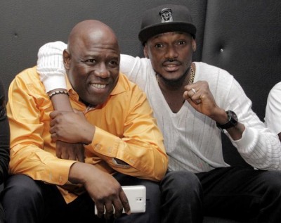 2face was formally signed to Kenny Ogungbe's Kennis music. Photo: Filed