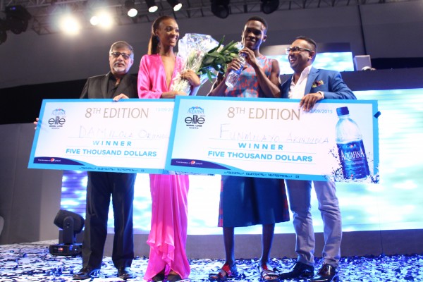 (MD, 7UP Bottling Company, Sunil Sahwney,Funmilola, Damilola Okunola and Norden Thurston. Photo: Filed)