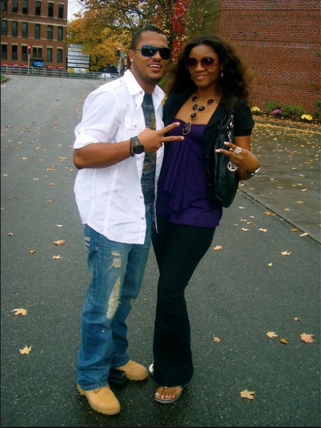 Van Vicker and Omotola Jalade
