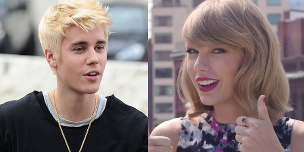 Taylor Swift and Justin Bieber