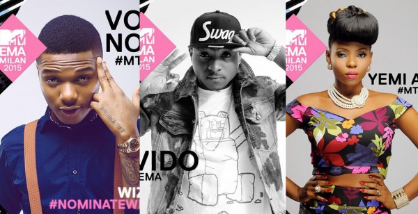 Wizkid, Davido, Yemi Alade