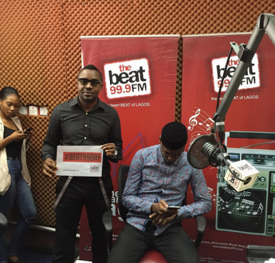 Mr Raw and 2face Idibia