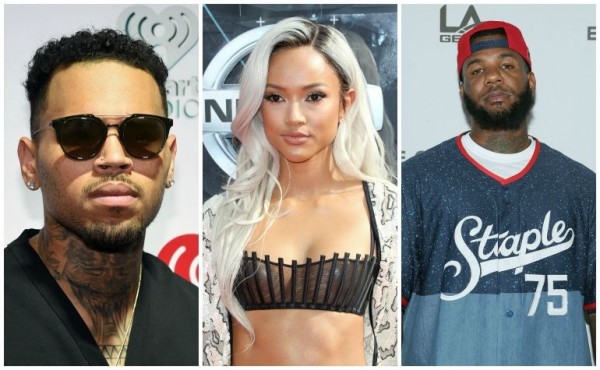 Chris Brown, Karrueche Tran and The Game
