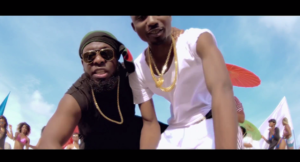 Anywhere that we go, say my ladies the girls dem dey there. Photo: Edanos Vevo