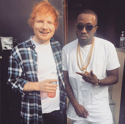 (Ice Peince and Ed Sheeran in New York. Photo. Instagram)