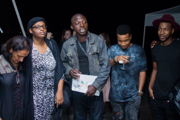D banj and Bono party in Lagos
