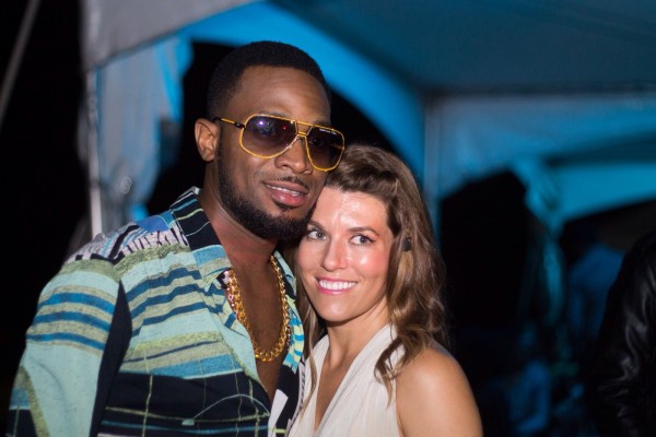 D banj and Bono party in Lagos