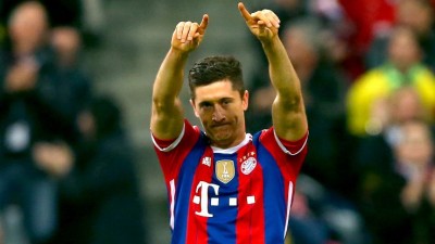 Bayern star, Robert Lewandosky scored an hat-trick to sink Dinamo Zagreb at the Alliance Arena. Photo: ESPN