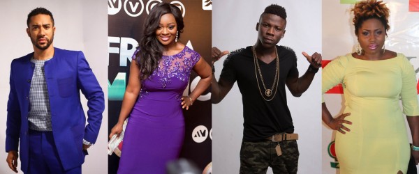 Majid Michel, Jackie Appiah, Stonebwoy and Lydia Forson