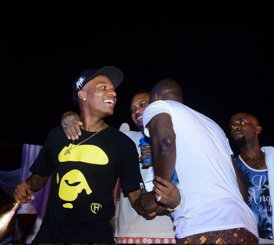 Wizkid and shina Peller