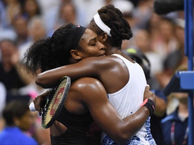 (Serena Williams defeats Venus Williams at 2015 US Open. Photo: NDTV)