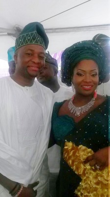 Toolz and her boo, Captain Tunde Demuren