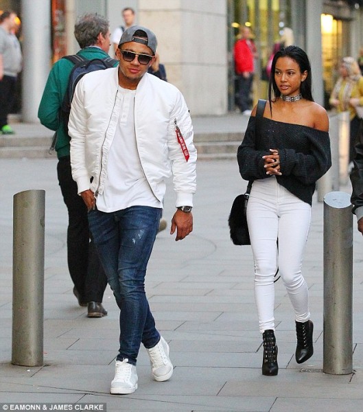 Karrueche Tran and Memphis Depay