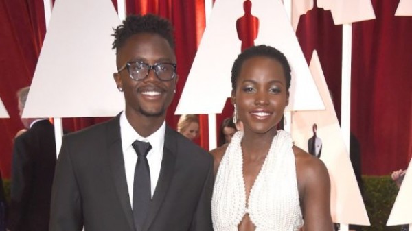 Lupita and her brother Peter Nyong'o