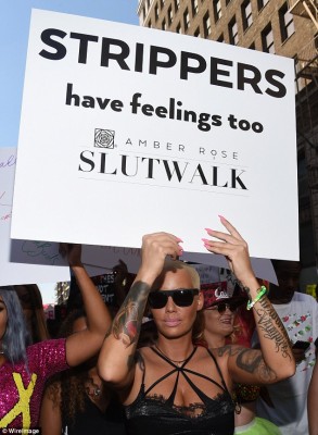 Amber Rose slut walk