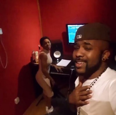Chidinma and Banky W are set to release a duet. Photo: Banky W/Instagram