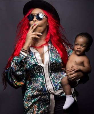 Cynthia Morgan sparked an outrage after posting this photo online. Photo: Cynthia Morgan/Instagram