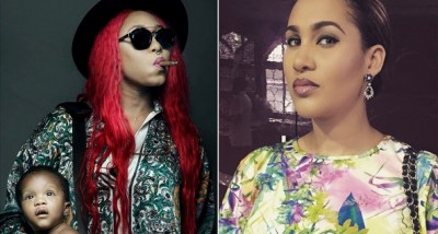 Caroline Danjuma and Cynthia Morgan