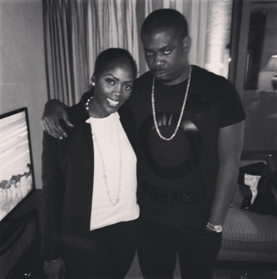 Don Jazzy and Tiwa Savage