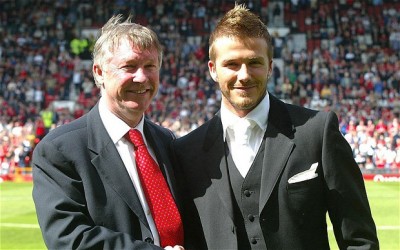 Ferguson and Beckham