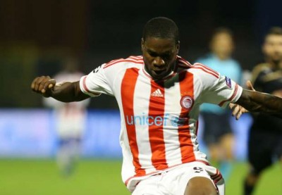 Ideye Brown saves the day for Olympiacos. Photo: Getty Images