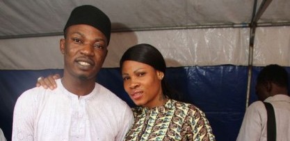 (K-Solo and ex-wife, Kikelomo)