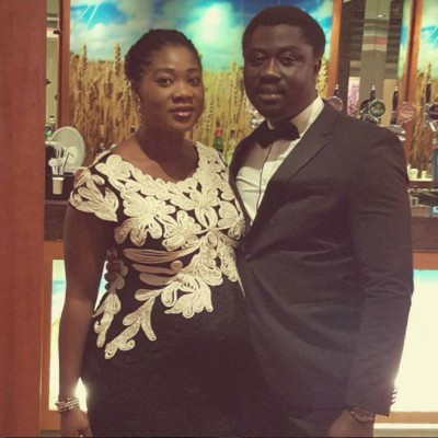 Mercy Johnson and hubby steps out for Miss Ireland Ireland. Photo: Instagram