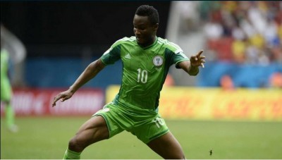 Nigerians commend Mikel Obi over impressive display. Photo: NFF
