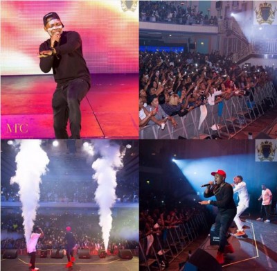 Olamide delievered an electrifying perfomance last night in London. Photo: Michael Tubes Creation