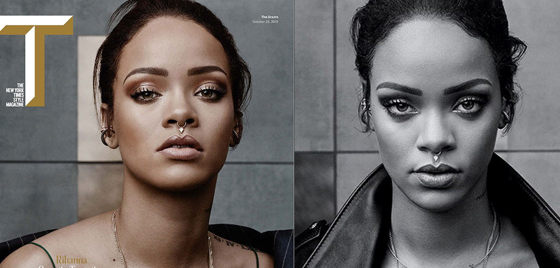 Rihanna covers T Magazine