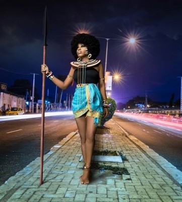 Rita Dominic shares her first post on new website. Photo: Kelechi Amadi-Obi