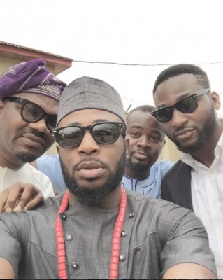 Dj Jimmy Jatt, Tunde Ednut, Juwon and Gbenro Ajibade