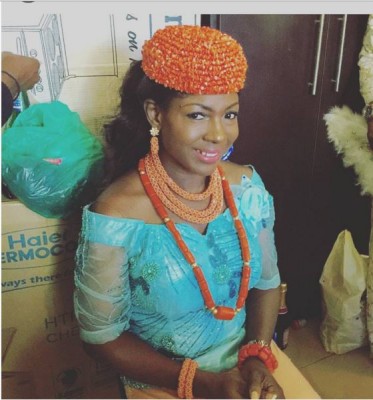 Nollywood actress, Susan Peters.