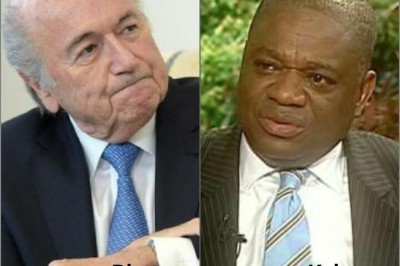 Blatter has openly supported Kalu's bid to become FIFA president. Photo: Various