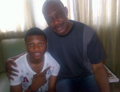 Collin Enebeli and Wizkid