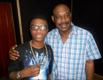 Collin Enebeli and Wizkid