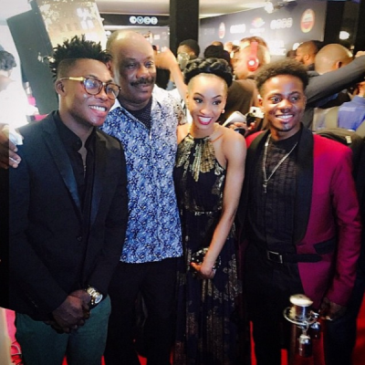 (Reekado Banks, Collin Enebeli, Di'ja and Korede Bello)
