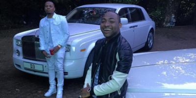 (Davido and Olamide on set of 'The Money'. Photo: Twenty20)