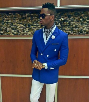 Diamond Platnumz beat others to emerge African Artiste of the Year at AFRIMMA. Photo: Diamond/Twitter