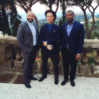 Joe Ciroc, Jude Law and Don Jazzy
