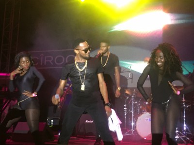 (Dbanj performing in Uganda)