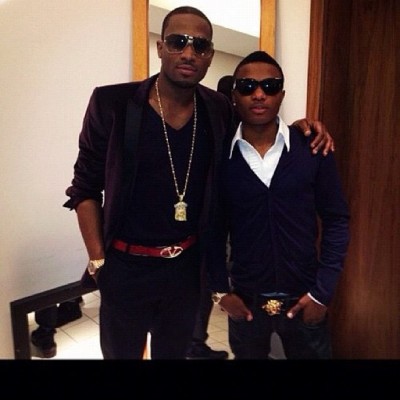 D'banj, Wizkid and many others are culprits when it comes to songs with weird titles. Photo: Filed